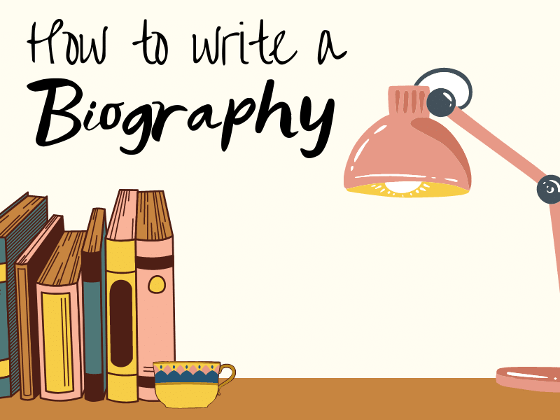 Writing a biography in your webpage
